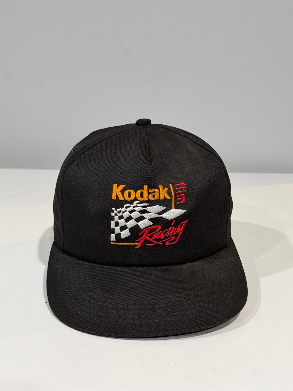 Kodak Black Cap with Yellow and Red Racing Embroidery